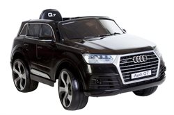 Audi Q7, 12V, leatherseat, rubber tires